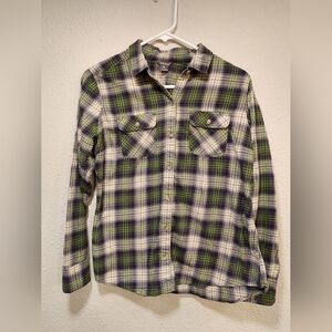 Women's Plaid Button Down Long Sleeve Shirt